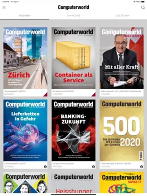 Computerworld Schweiz E-Paper android App screenshot 3